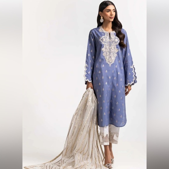 Ideas by Gul Ahmad Tops - Pakistani Designer Dress 3Pc